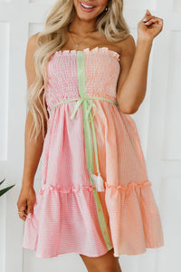 Bohemian Off-Shoulder Dress Closeup