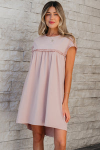 Bohemian Off-Shoulder Ruffle Dress