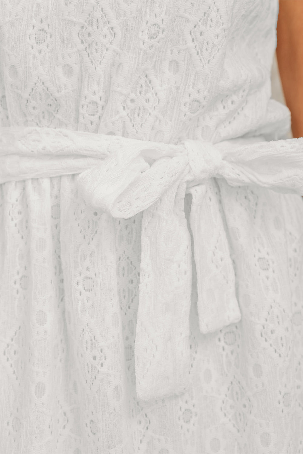Bohemian Off-Shoulder White Dress