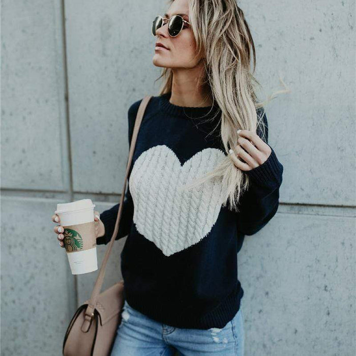 Bohemian Oversized Knit Pullover