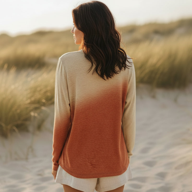 Bohemian Oversized Summer Top Casual