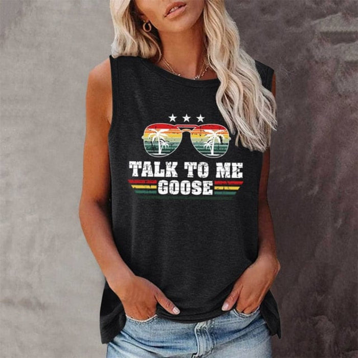 Bohemian oversized tank top women