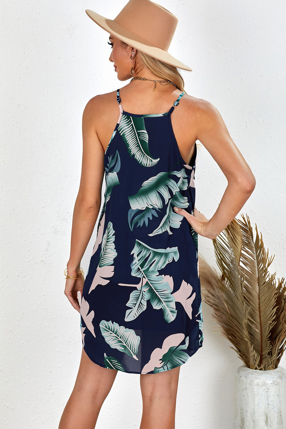 Bohemian Paisley Fitted Mini Dress