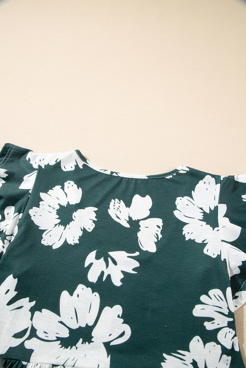 Bohemian Paisley Wrap Mini Dress