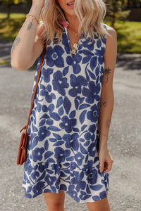 Bohemian Printed A-Line Dress