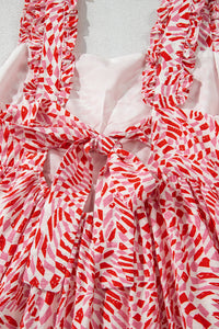 Bohemian Printed Dress Full Length