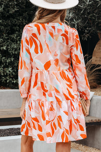 Bohemian Printed Summer Mini Dress
