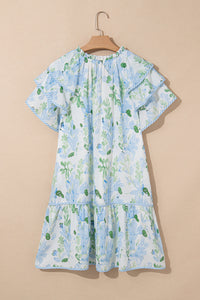 Bohemian Relaxed Fit Blue Mini
