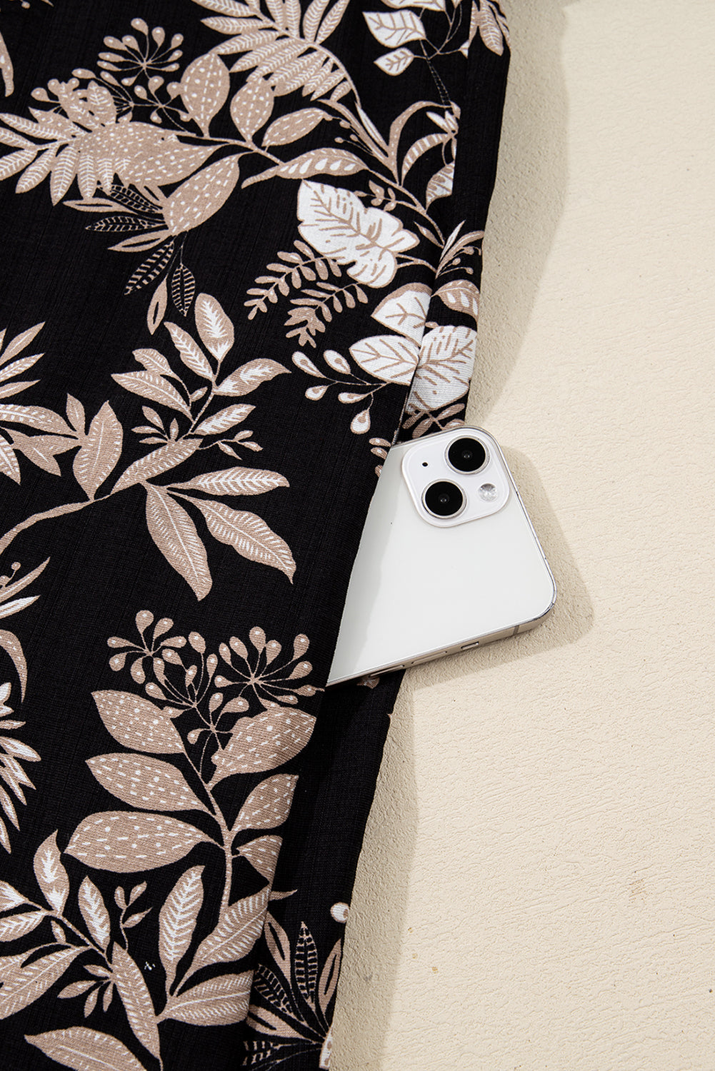 Bohemian relaxed fit floral dress
