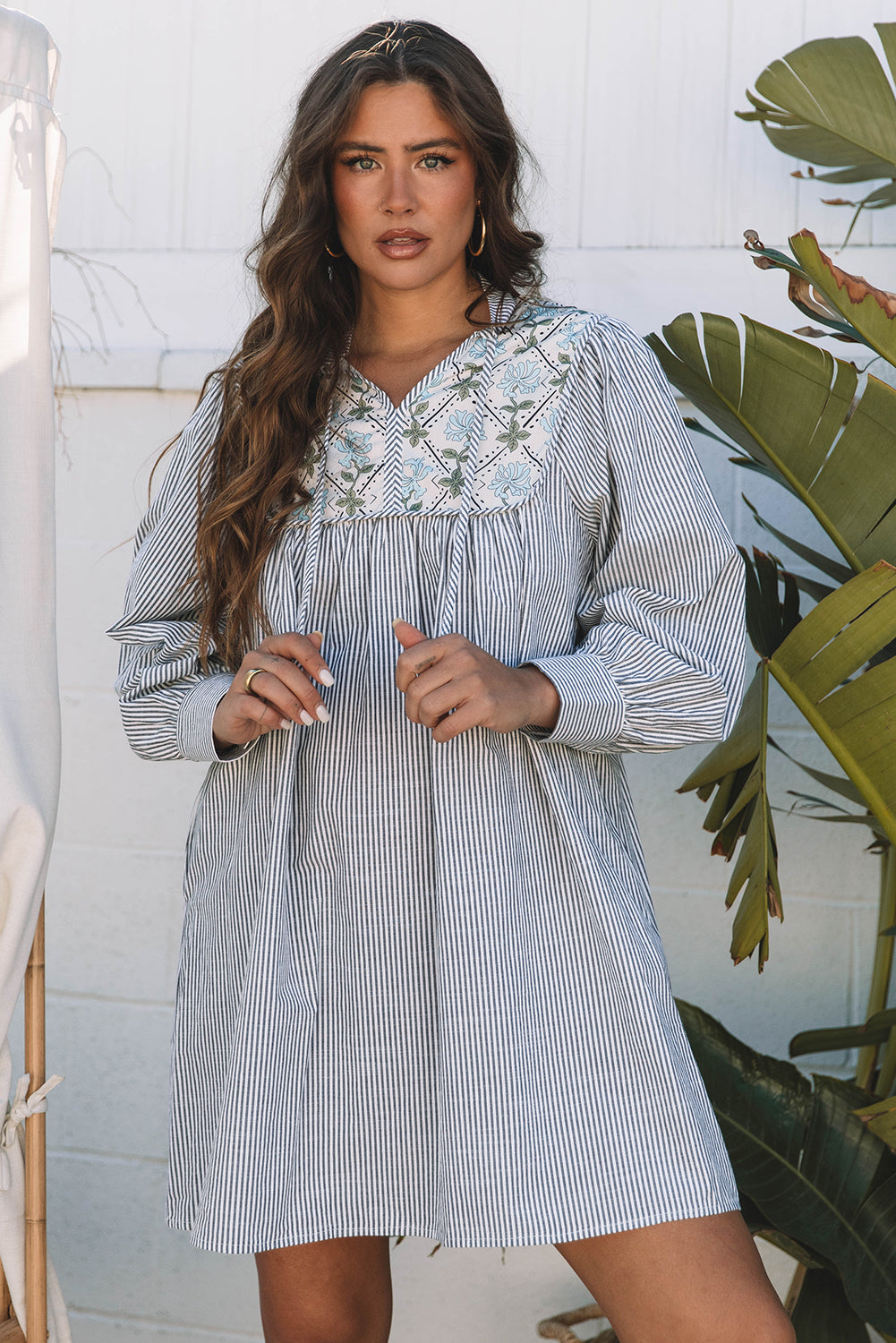 Bohemian Relaxed Fit Floral Dress