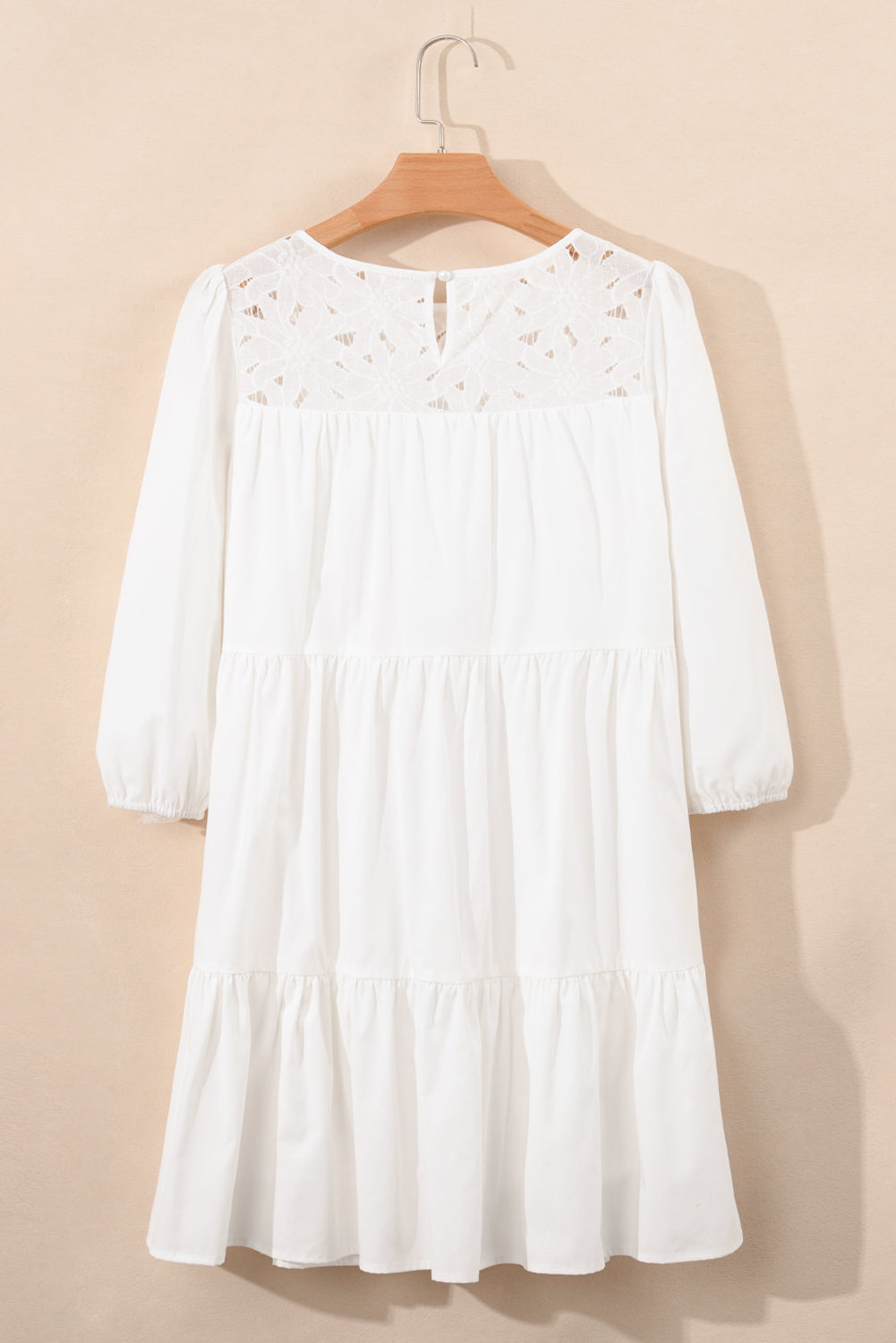 Bohemian relaxed fit lace mini