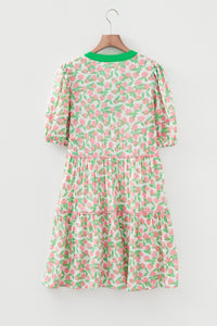 Bohemian ricrac dress relaxed fit