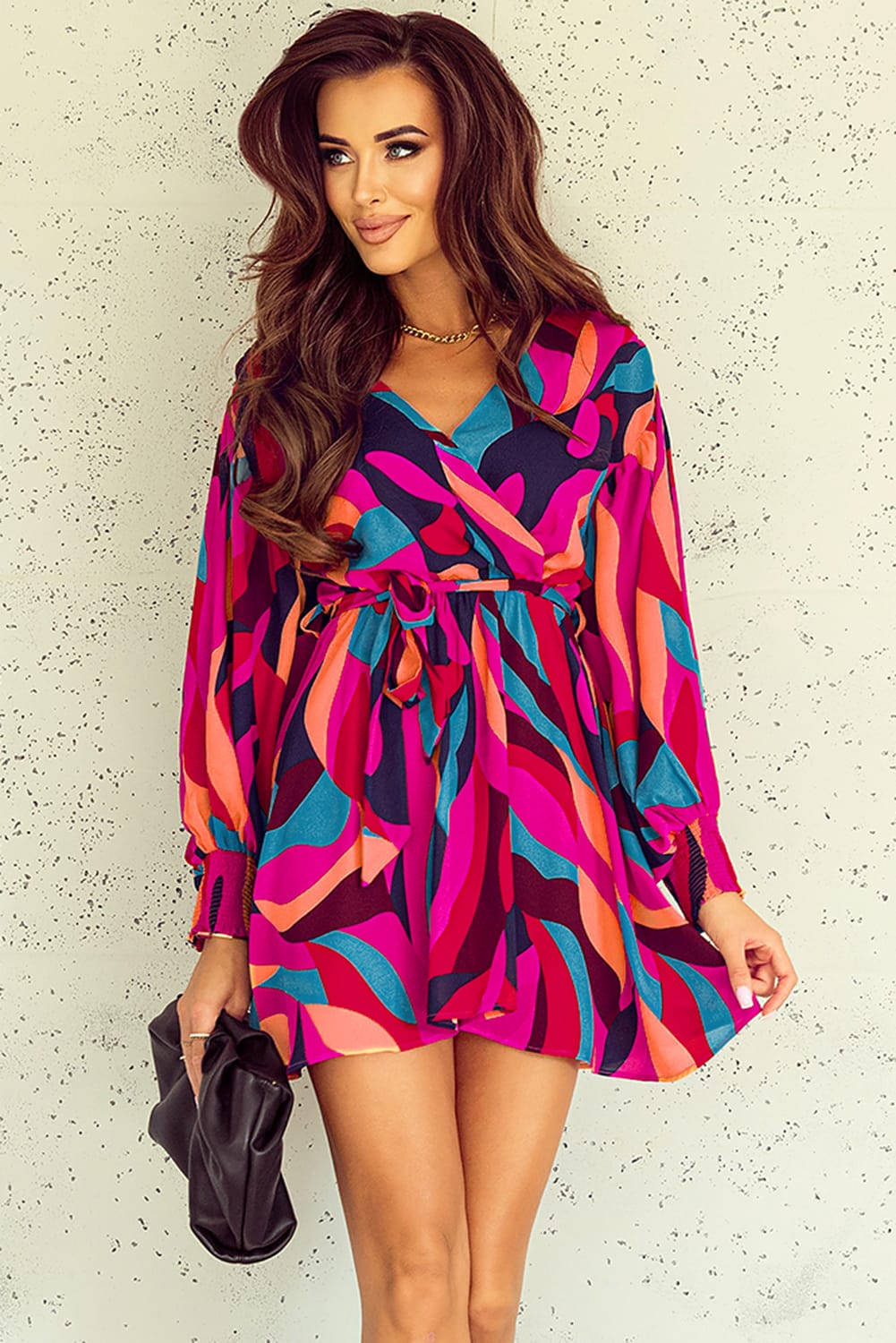 Bohemian Ruched Waist Summer Dress