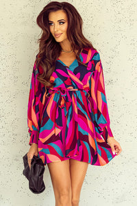 Bohemian Ruched Waist Summer Dress