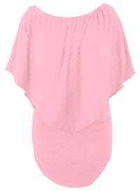Bohemian Ruffle Hem Cotton Mini