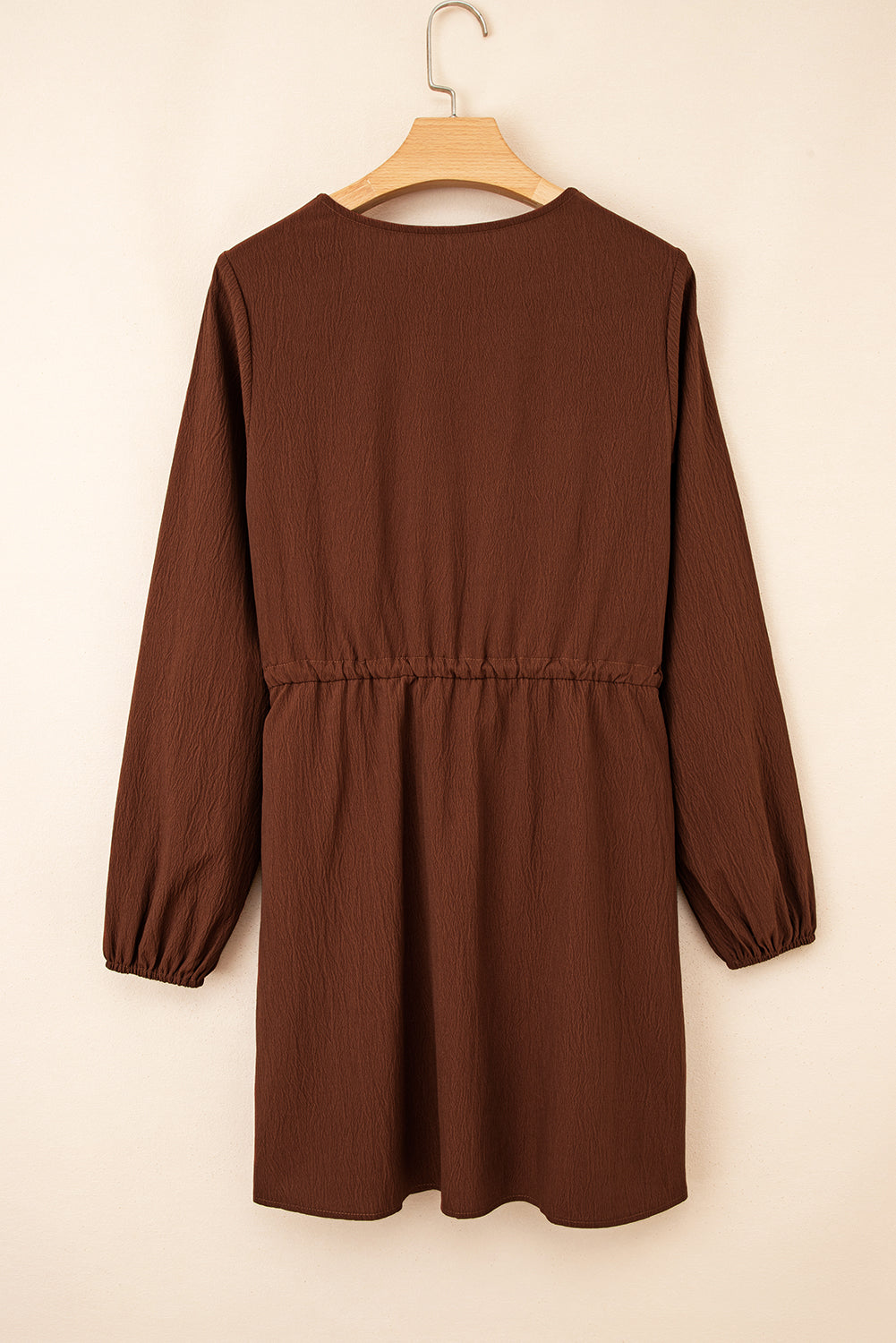 Bohemian Ruffle Hem Mini Dress
