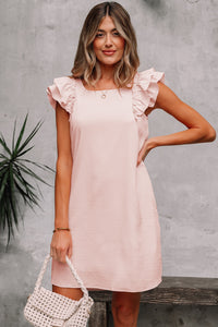 Bohemian Ruffle Hem Summer Dress