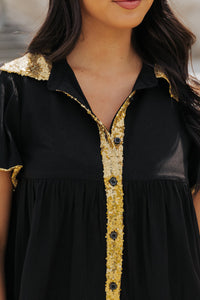 Bohemian Sequin Dress Styled Look