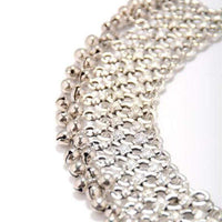 Bohemian silver chain ankle bracelet