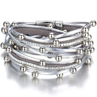 Bohemian Silver Cuff Bracelet Vintage