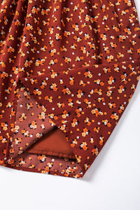 Bohemian Smocked Waist Dress Back