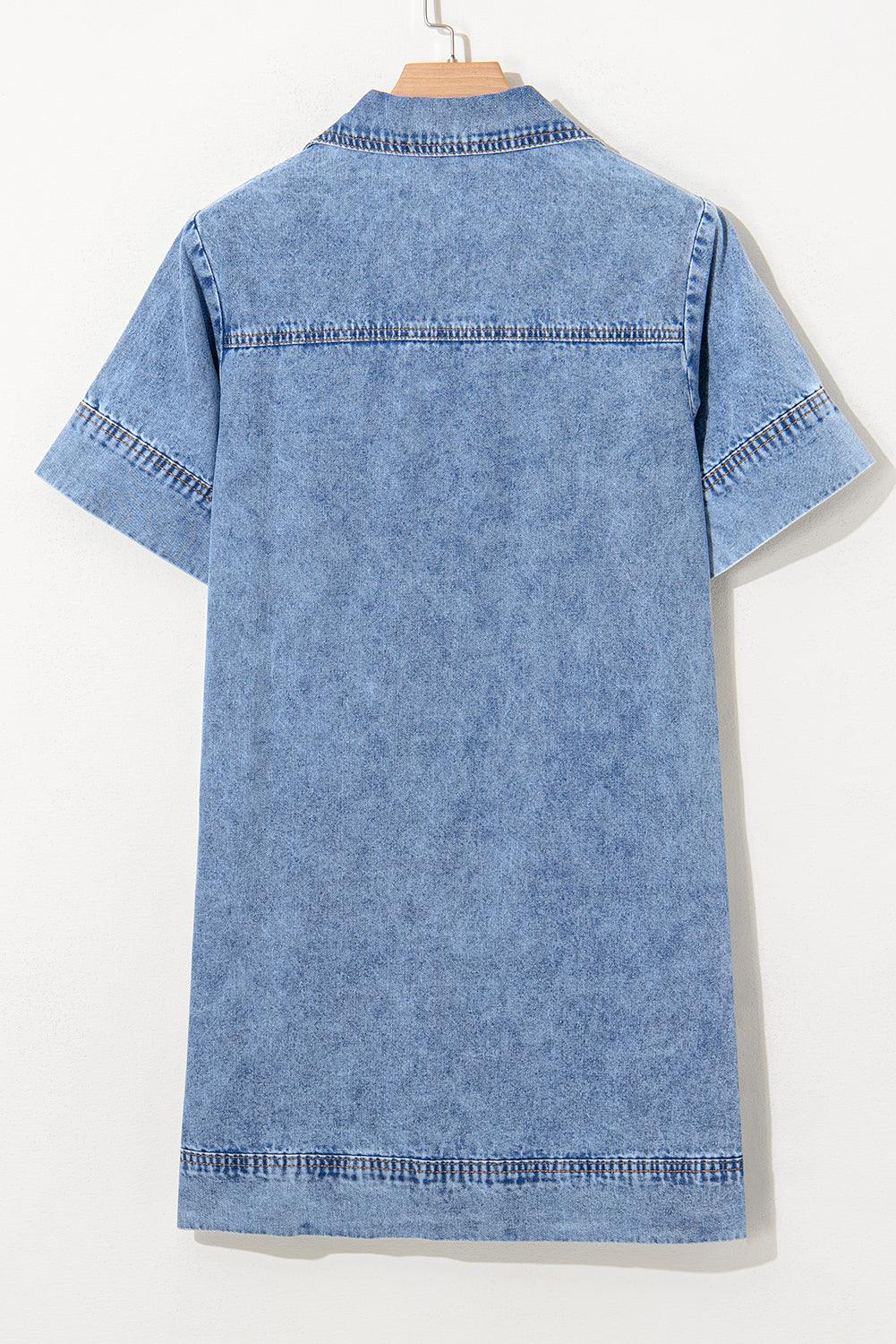 Bohemian Soft Denim Everyday Dress