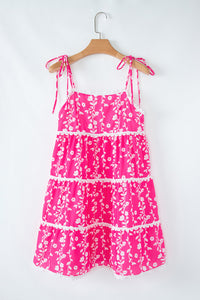 Bohemian summer dress warm hues