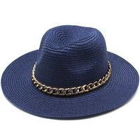 Bohemian summer hat ivory brim