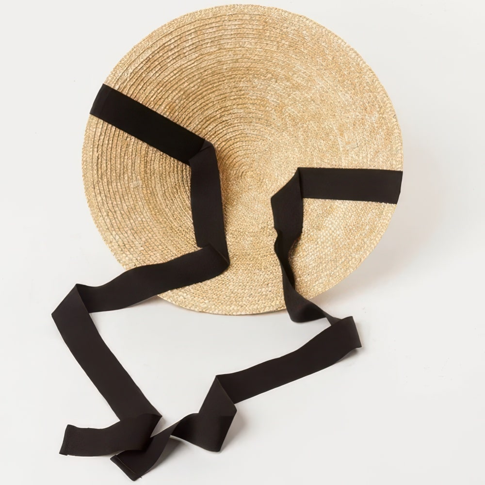 Bohemian Tan Woven Sun Hat