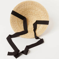 Bohemian Tan Woven Sun Hat