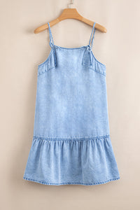 Bohemian Tassel Hem Boho Dress