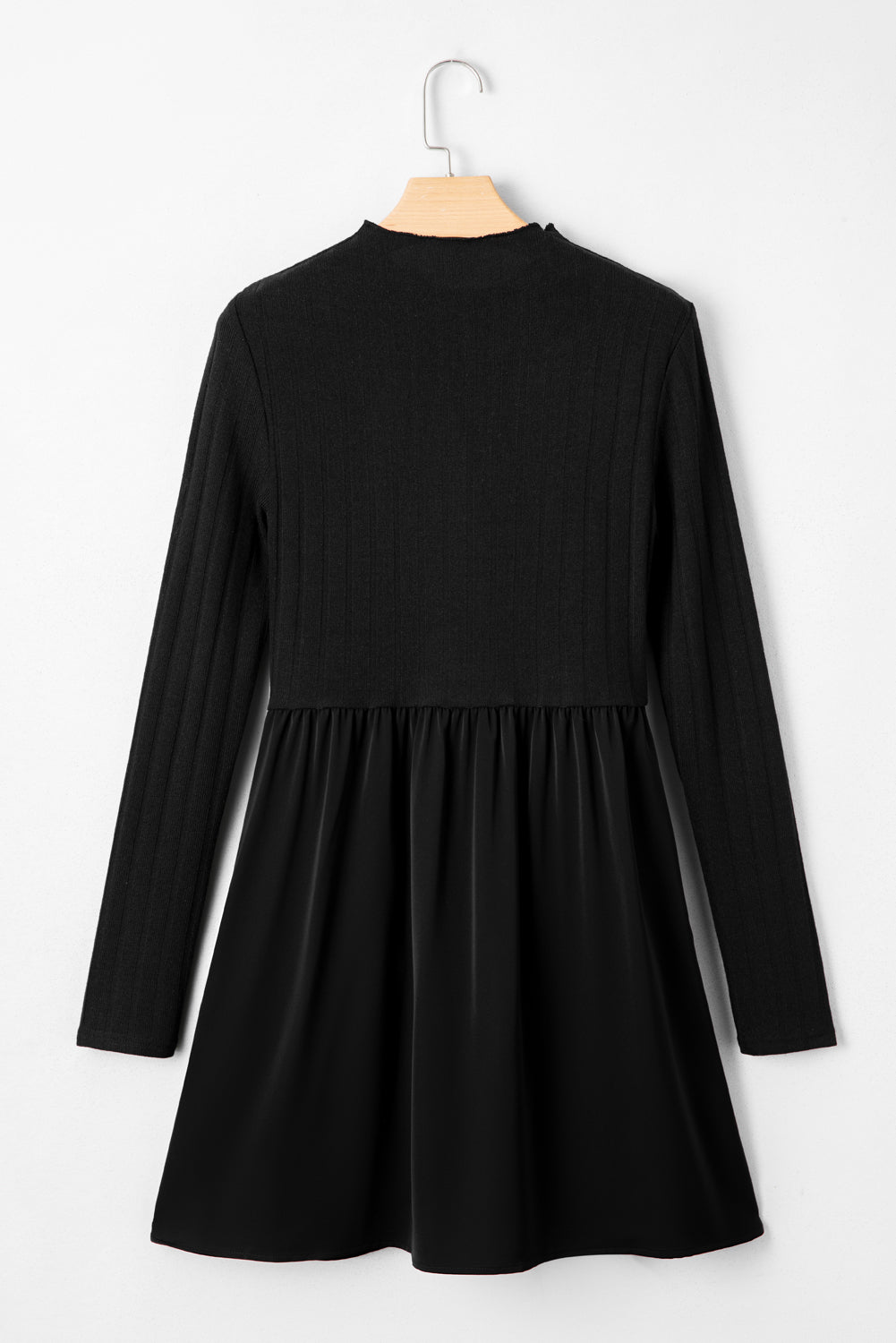 Bohemian Textured Knit Dress Detail