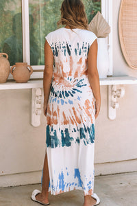 Bohemian Tie Dye Long Dress