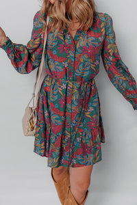 Bohemian Tiered Casual Day Dress
