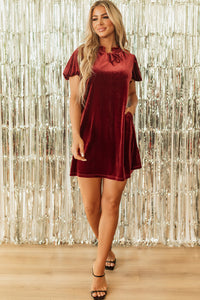 Bohemian Tiered Cotton Short Dress