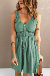Bohemian Tiered Ruffle Mini Dress