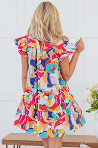Bohemian Tiered Ruffle Summer Dress