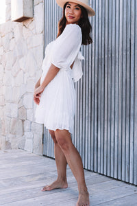 Bohemian tiered ruffle summer dress