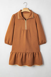 Bohemian Tiered Skirt Casual Dress