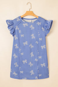 Bohemian tiered skirt casual dress