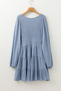 Bohemian Tiered Skirt Day Dress