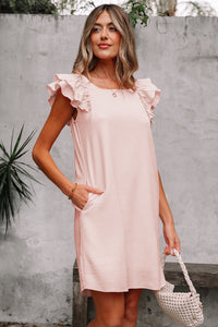 Bohemian Tiered Skirt Short Dress