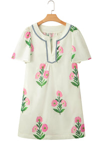 Bohemian Tiered Skirt Summer Dress