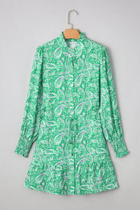 Bohemian V-Neck Casual Dress