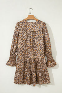 Bohemian V Neck Casual Dress