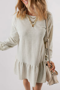 Bohemian V-Neck Casual Mini Dress