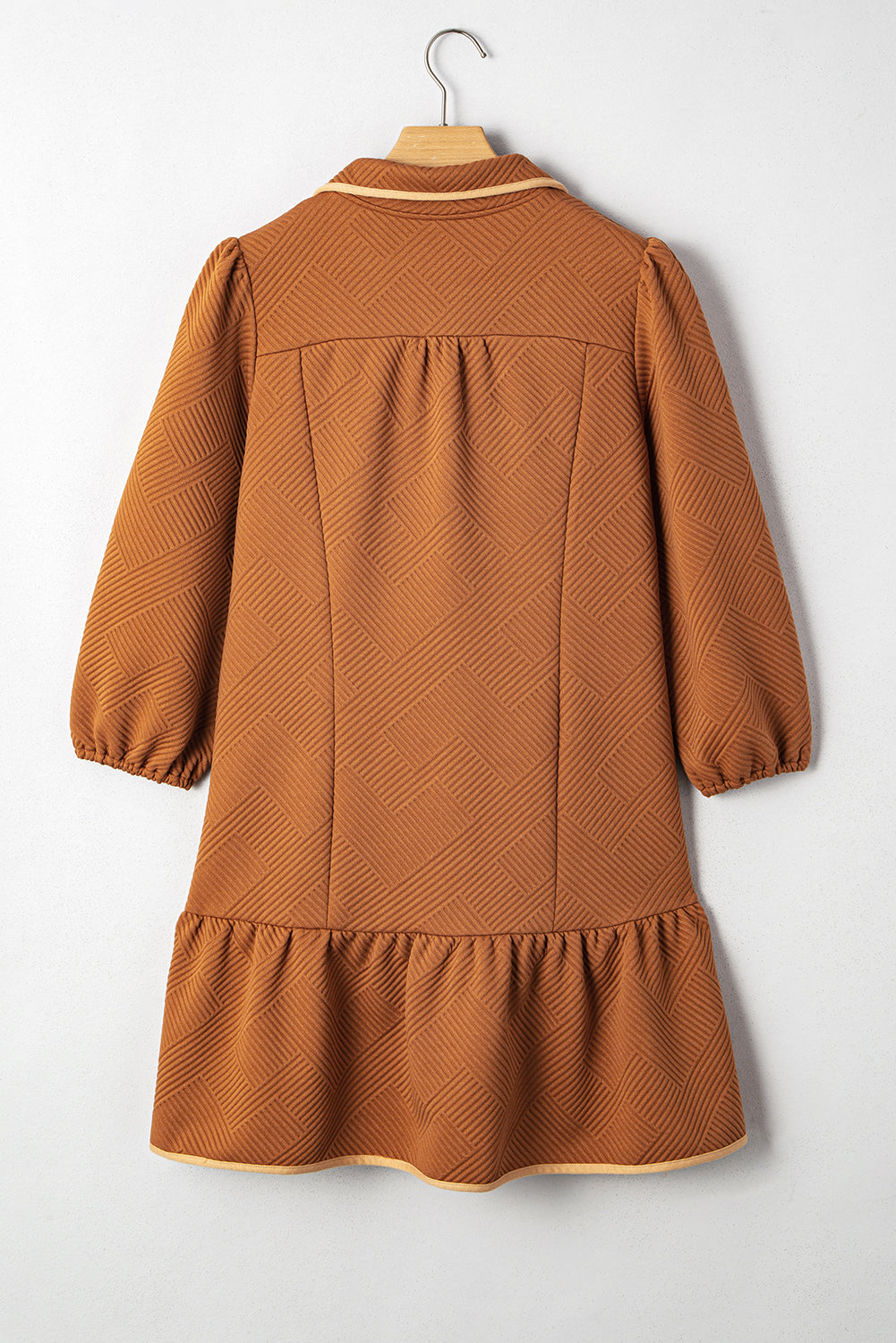 Bohemian V-Neck Linen Mini Dress