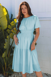 Bohemian V-Neck Wrap Dress
