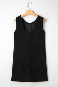 Bohemian Vintage Corduroy Dress Detail