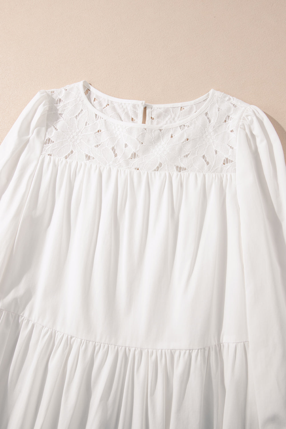 Bohemian vintage lace sundress look